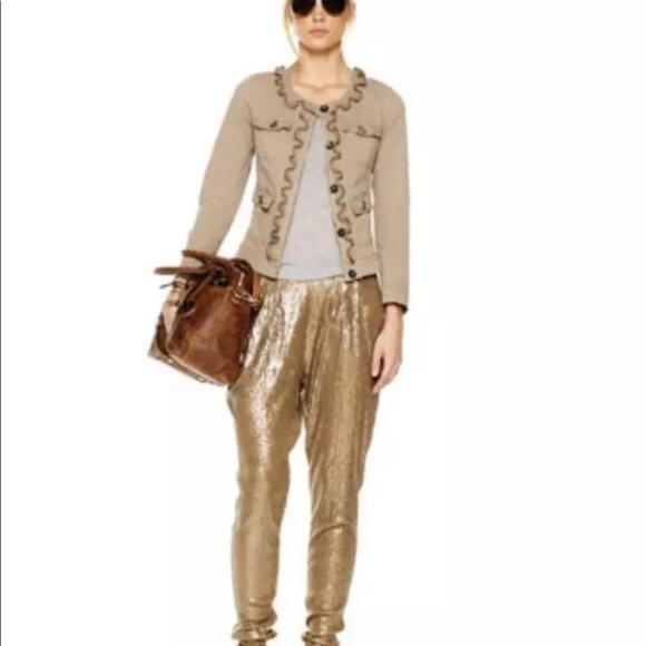 Michael Kors Sequined Deep-Pocket Pants NWT - Picture 3 of 3